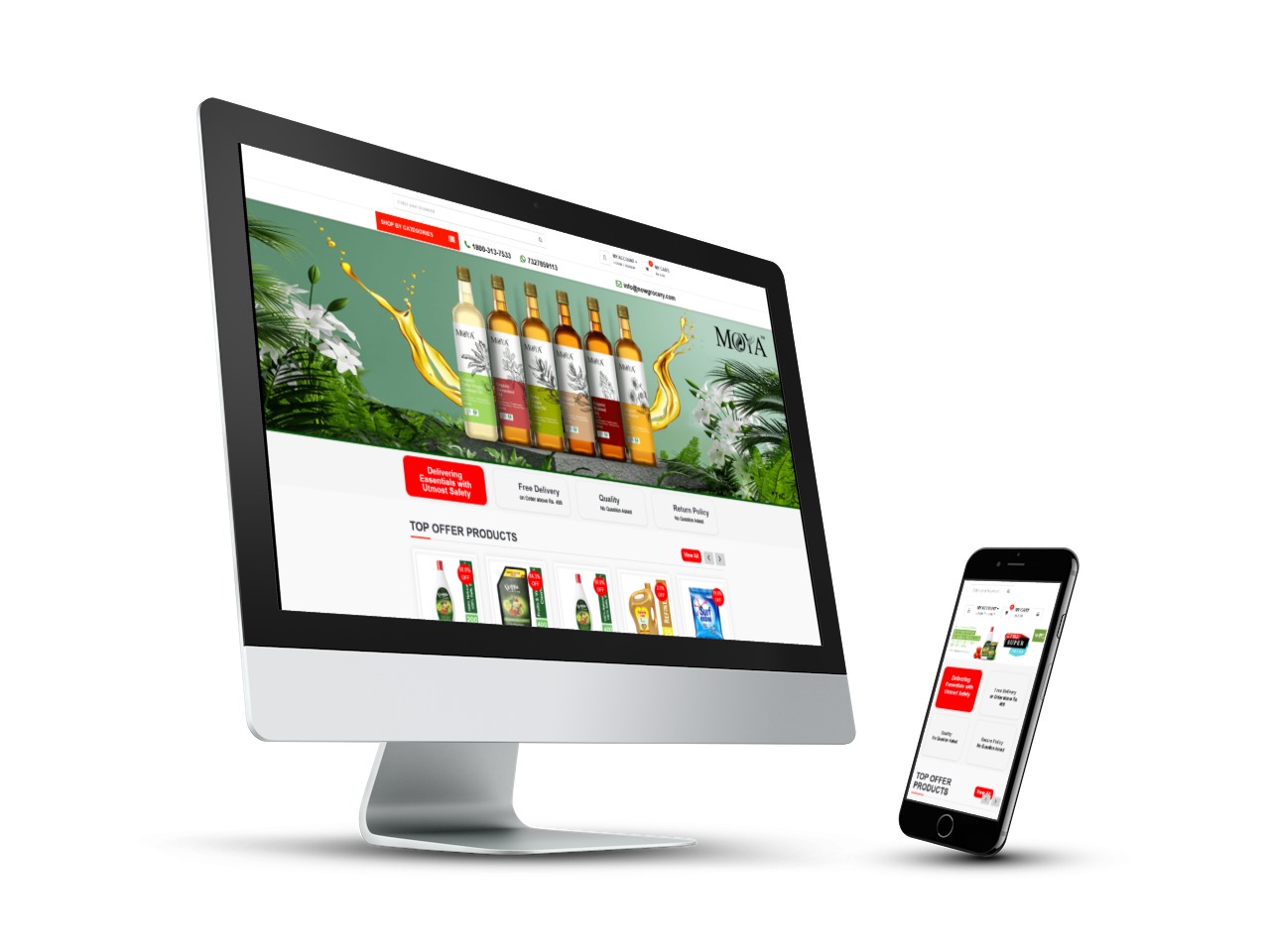 Ecommerce Grocery Website